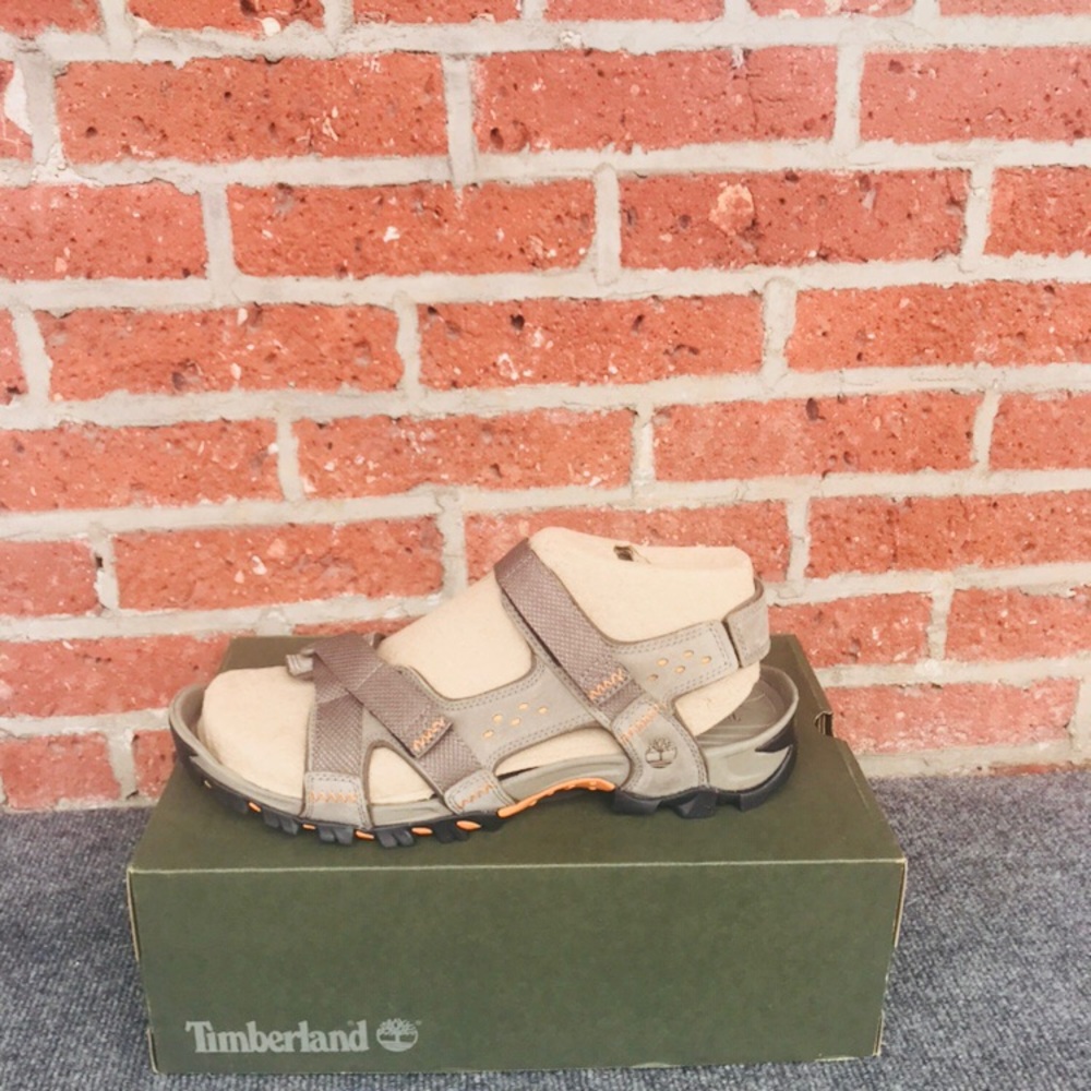 NWT Timberland ELDRIDGE SANDAL PEWTER